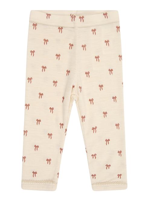 NAME IT Leggings 'NBFNALU'  umbra / lysebrun / naturhvid