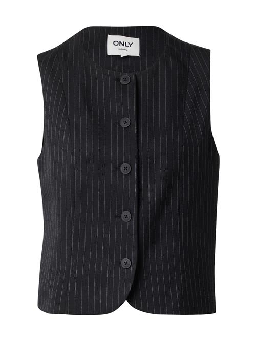 ONLY Jakkesætsvest 'ONLMALENA-REINA'  sort / hvid