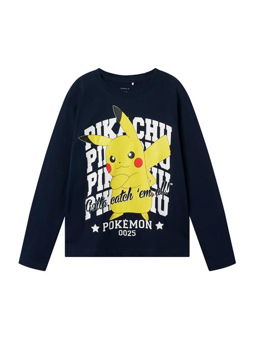 NAME IT Shirts 'NKMAst Pokemon'  mørkeblå / gul / rød / hvid