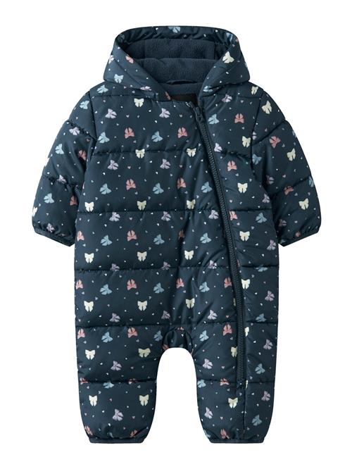 NAME IT Funktionsjakkesæt 'NBFMay'  navy / lyseblå / grøn / hvid