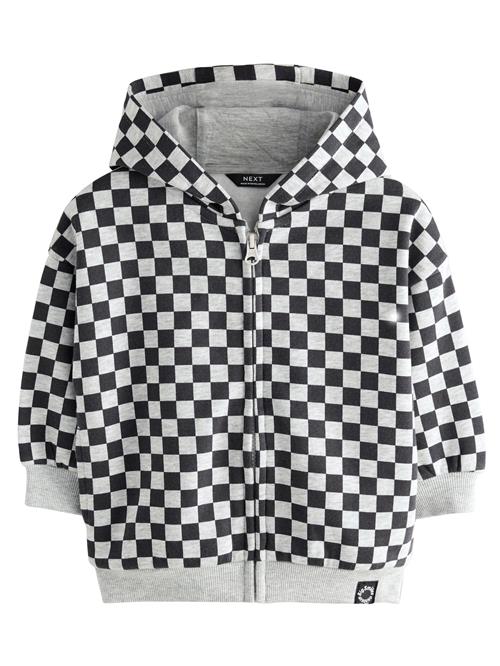 Next Sweatjakke  sort / hvid