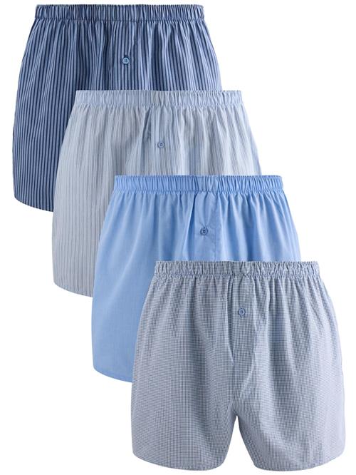 Next Boksershorts  røgblå / opal / lyseblå / mørkeblå