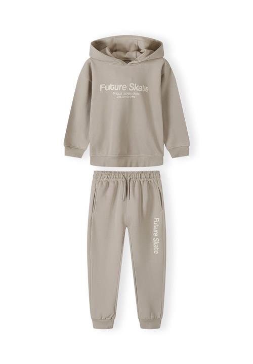 MINOTI Joggingdragt  lysebeige / taupe