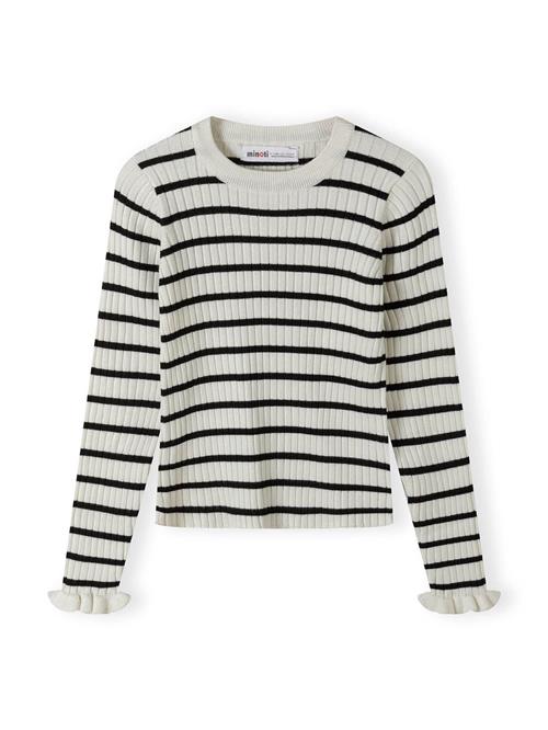 MINOTI Pullover  sort / uldhvid