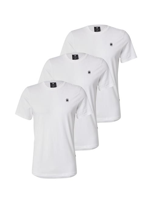 G-STAR Bluser & t-shirts 'Graw'  sort / hvid