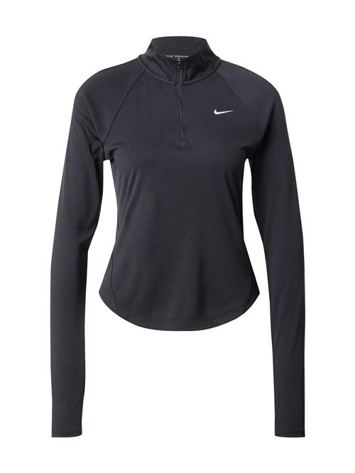 NIKE Funktionsbluse 'TEMPO'  sort / hvid