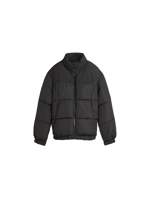 Bershka Vinterjakke  sort