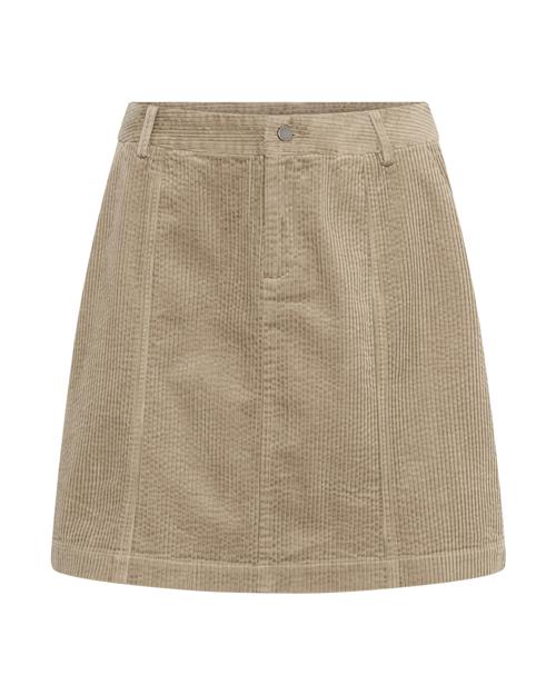 CULTURE Nederdel 'Baela'  mørkebeige