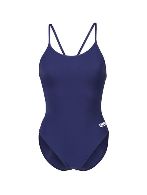 ARENA Badedragt 'LACE BACK SOLID'  mørkeblå / hvid