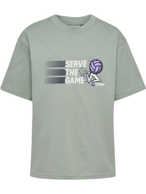 Hummel Shirts  khaki / lilla / sort / hvid