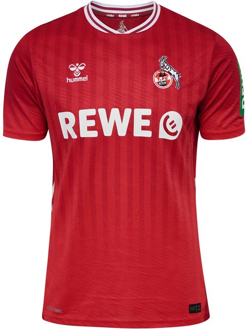 Hummel Fodboldtrøje '1. FC Köln 25/26'  rød / hvid