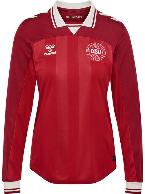 Hummel Fodboldtrøje  rød / mørkerød / hvid