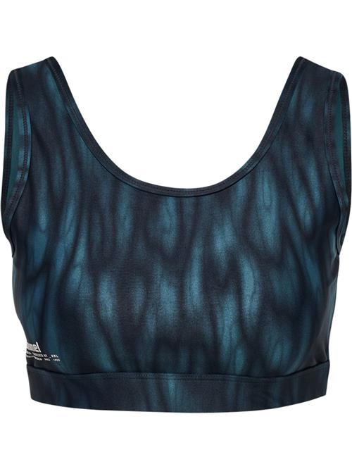Hummel Sports-BH 'Hiit'  cyanblå / sort