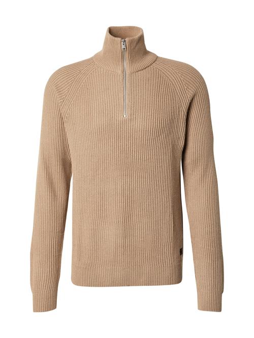 JACK & JONES Pullover 'JJPannel'  camel