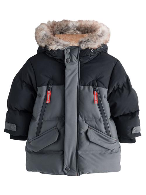 Next Frakke  basalgrå / sort