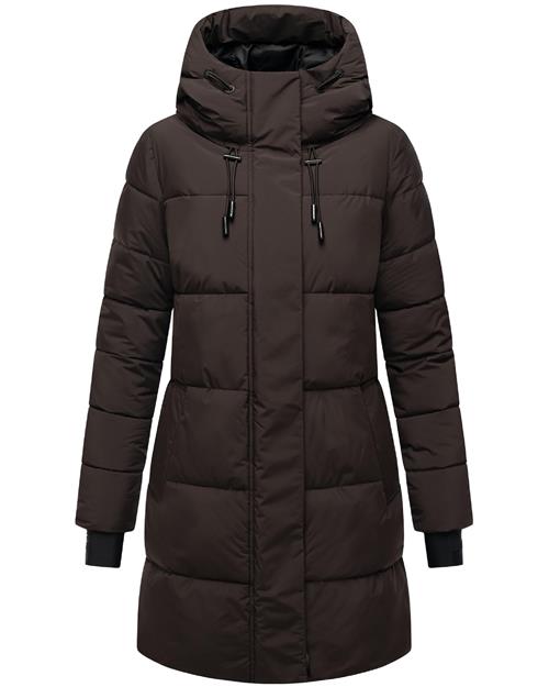 MARIKOO Vinterfrakke 'Kaituu XVI'  mørkebrun