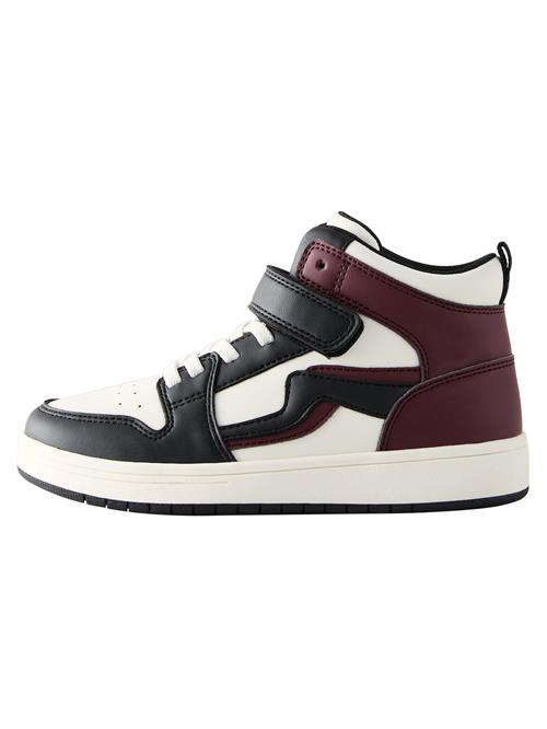 Next Sneakers  bordeaux / sort / hvid