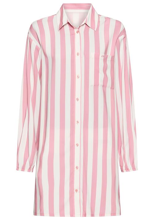 s.Oliver Natskjorte  lyserød / hvid