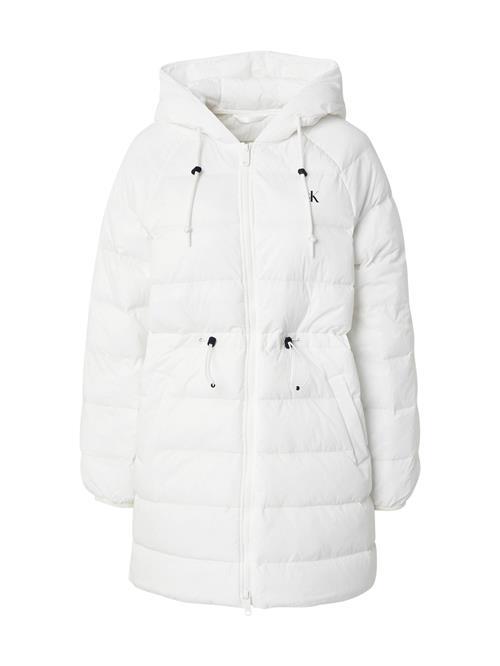 Calvin Klein Jeans Vinterfrakke  hvid