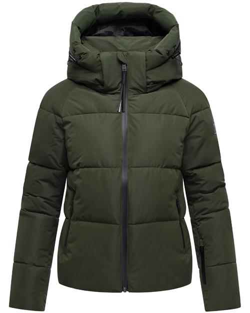 NAVAHOO Vinterjakke 'Frostherz XIV'  oliven / sort