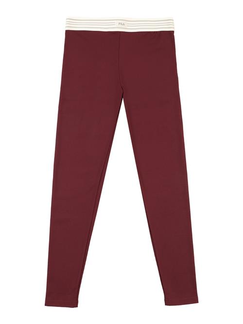 FILA Leggings 'Bellagio'  rød / hvid