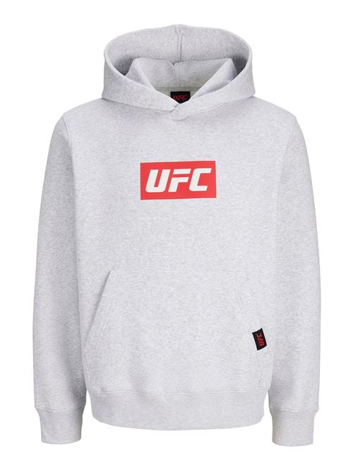 JACK & JONES Sweatshirt  cranberry / hvid-meleret