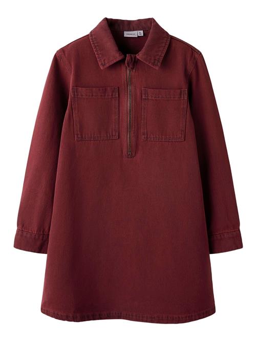 NAME IT Kjole  kastaniebrun