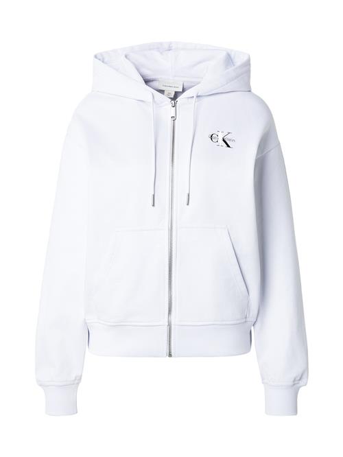 Calvin Klein Jeans Sweatjakke  hvid