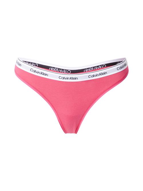 Calvin Klein Underwear String  pink / hvid