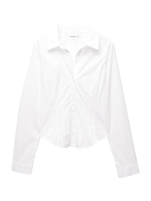 Pull&Bear Bluse  hvid