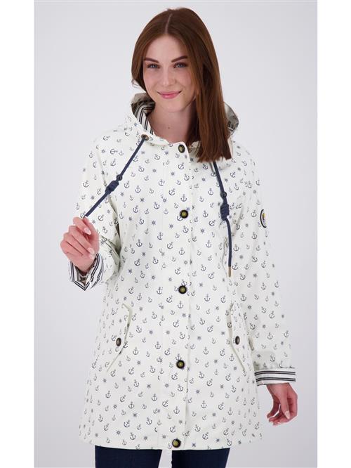 ankerglut Overgangsparka 'Friesennerz ANKERGLUTZAUBER'  hvid