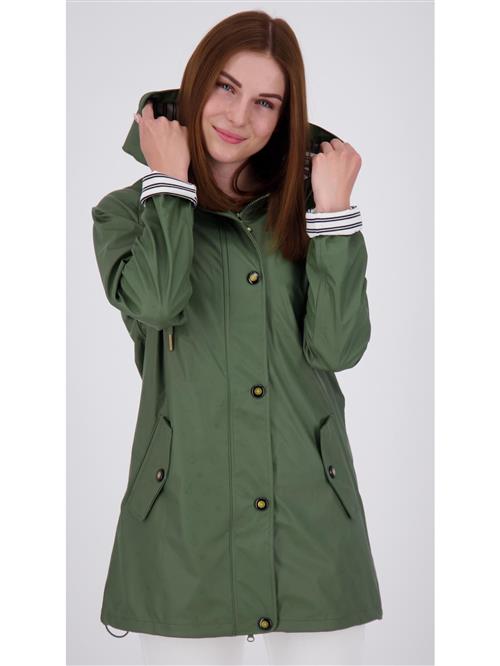 ankerglut Overgangsparka 'Friesennerz ANKERGLUTZAUBER'  oliven