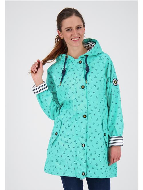 ankerglut Overgangsparka 'Friesennerz ANKERGLUTZAUBER'  turkis