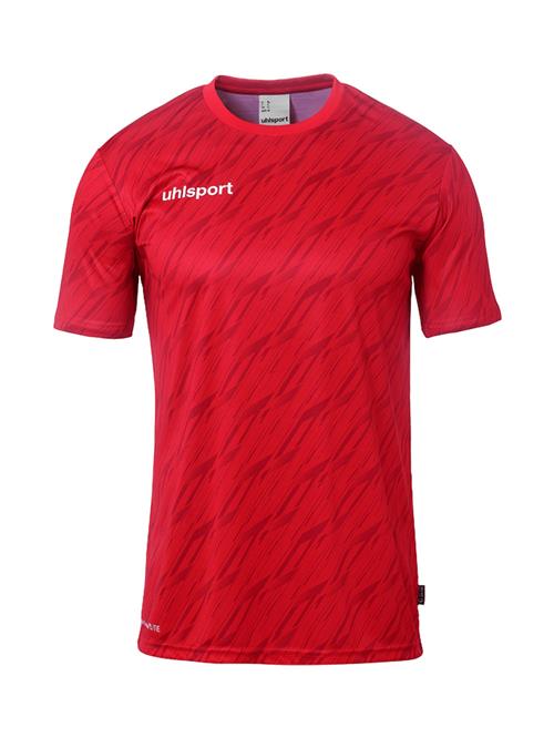 UHLSPORT Funktionsskjorte 'Progressive 28'  rød / mørkerød / hvid