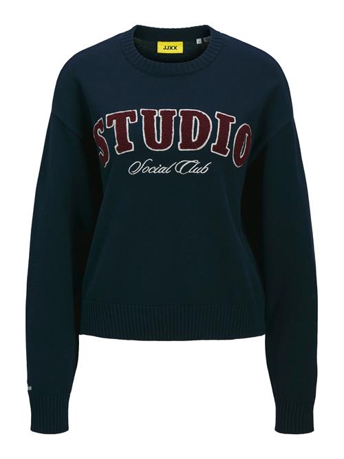 JJXX Pullover 'JXBrook'  marin / burgunder / hvid