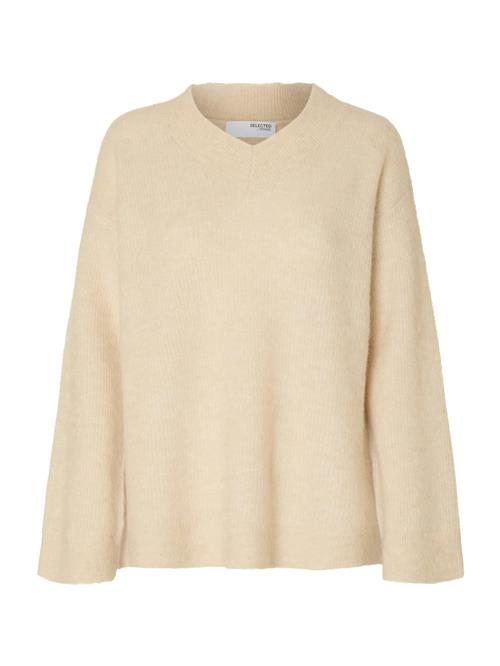 SELECTED Pullover 'SLFSIA'  beige