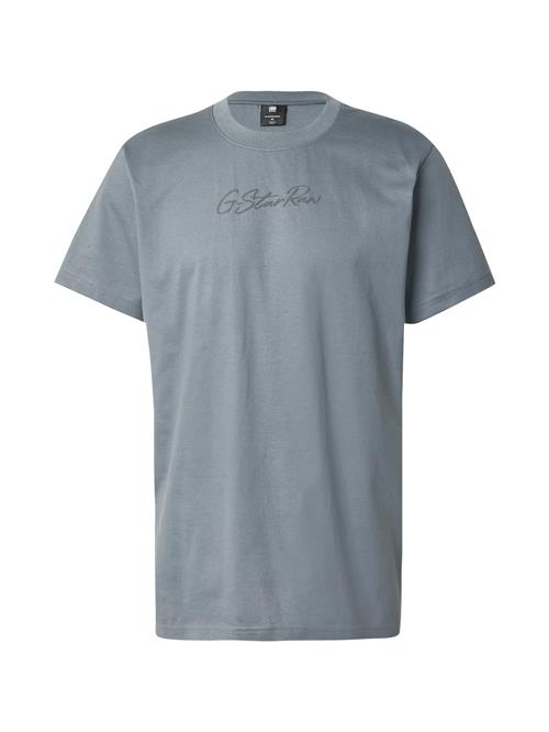 G-STAR Bluser & t-shirts 'Autograph'  basalgrå / mørkegrå