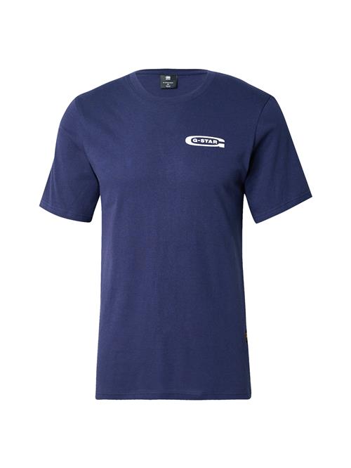 G-STAR Bluser & t-shirts 'Old Skool'  navy / gul / sort / hvid