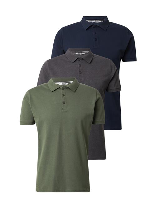 ABOUT YOU Bluser & t-shirts 'Robin'  marin / mørkegrå / khaki