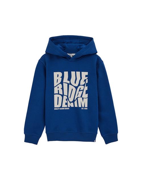 WE Fashion Sweatshirt  beige / koboltblåt