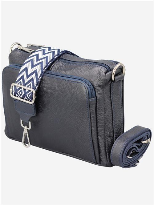 Adel Bags Skuldertaske 'Becky'  mørkeblå