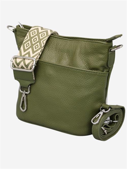 Adel Bags Skuldertaske 'Lina'  oliven