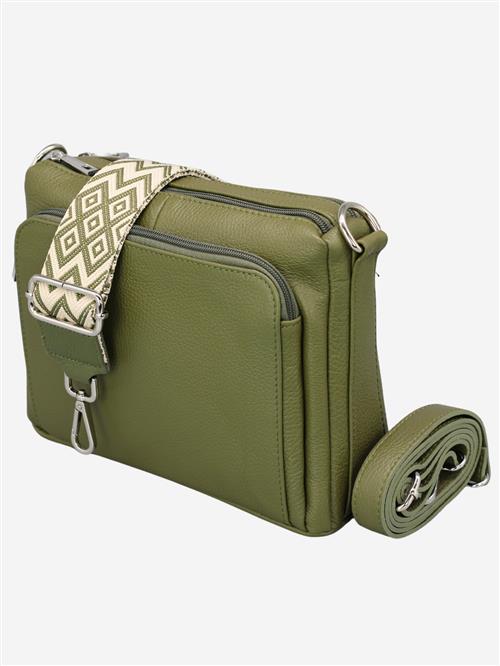 Adel Bags Skuldertaske 'Becky'  oliven