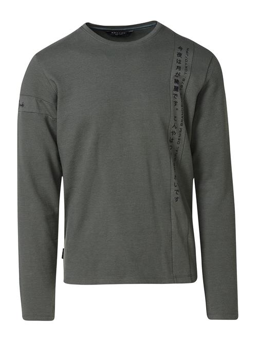 KOROSHI Bluser & t-shirts  mørkegrøn / sort