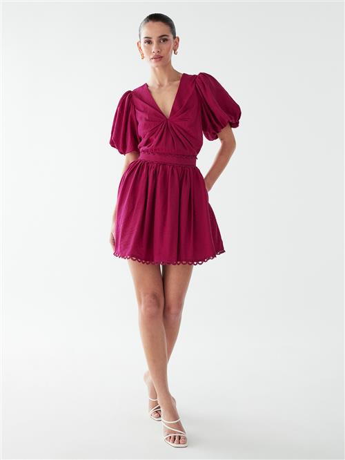 BWLDR Kjole 'Gren'  rødviolet