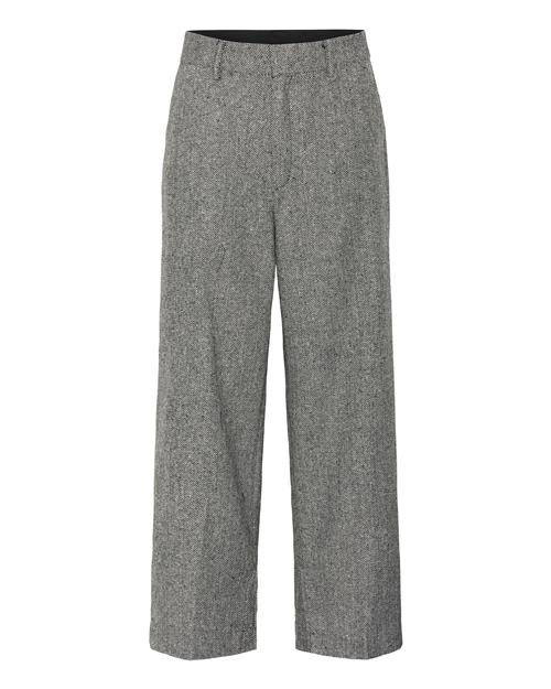 Kaffe Bukser 'KAThilda'  grå-meleret / sort / offwhite