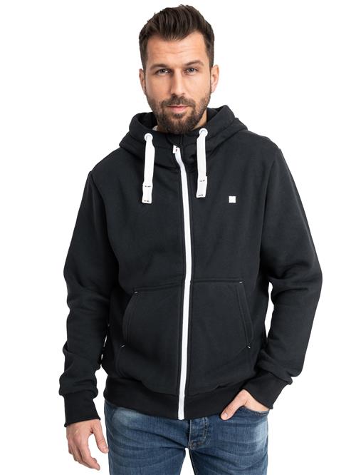 deproc Sweatjakke 'FinnCMYK II MEN'  sort