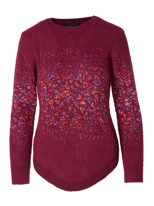 KOROSHI Pullover  blå / gul / vinrød