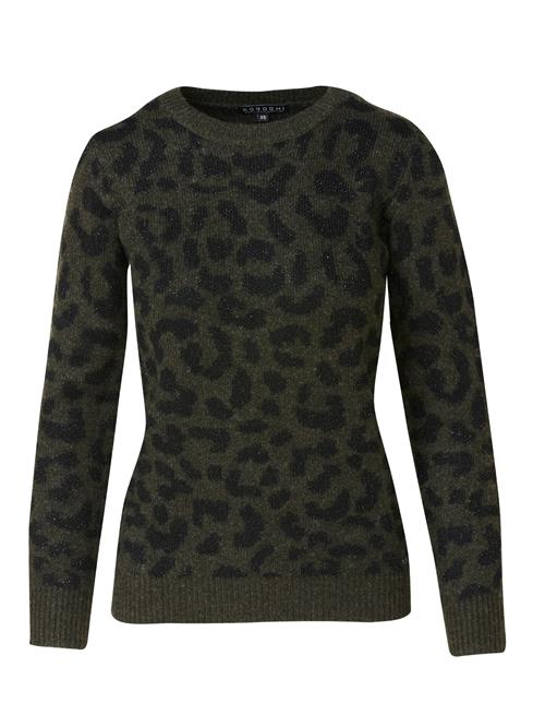 KOROSHI Pullover  khaki / sort