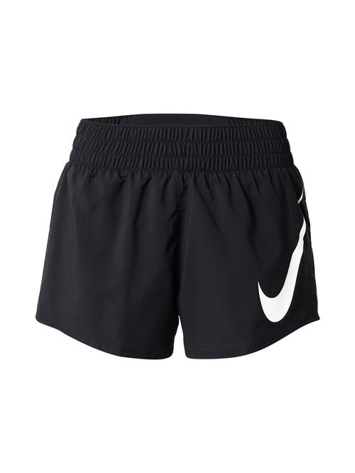 NIKE Sportsbukser 'One Swoosh'  sort / hvid